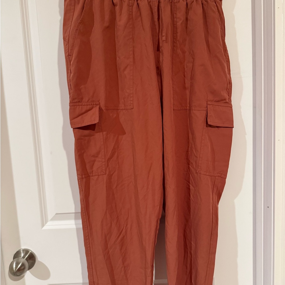 Old Navy Rust Cargo Joggers